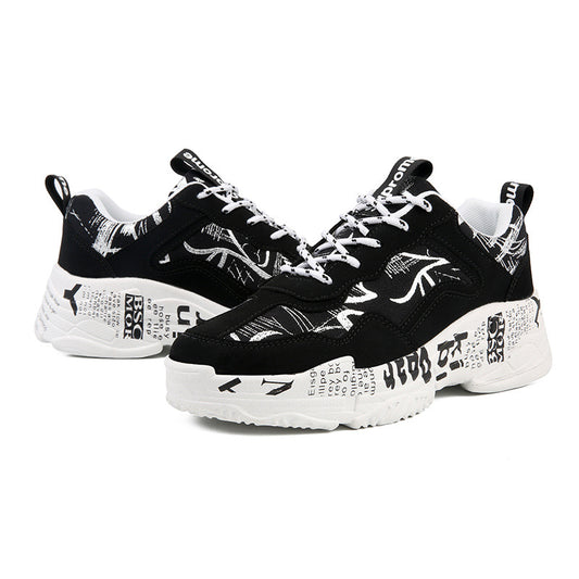 Zapatos Deportivos Casuales Plataforma para Hombre - Estilo Papá Moderno
