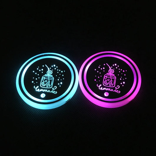 Posavasos LED Luminoso para Auto - Luz de Ambiente Inteligente - Image 11