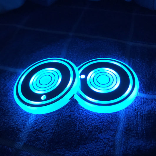 Posavasos LED Luminoso para Auto - Luz de Ambiente Inteligente - Image 17