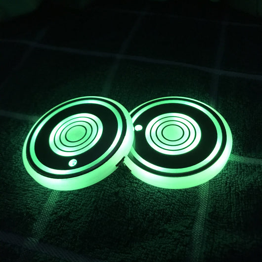 Posavasos LED Luminoso para Auto - Luz de Ambiente Inteligente - Image 3