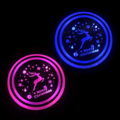 Posavasos LED Luminoso para Auto - Luz de Ambiente Inteligente - Image 6