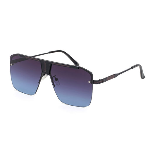 Gafas de Sol Hombre Estilo Retro Marco Grande Clásico Tendencia