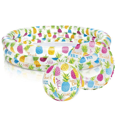 Piscina Inflable para Niños con Pelotas de Océano - Juego Completo - Image 9