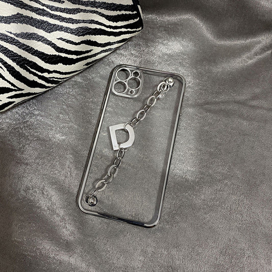 Funda Transparente para iPhone con Diseño de Letras - Compatible con iPhone 12 Pro Max, 11, X, 8, 7P - Image 2
