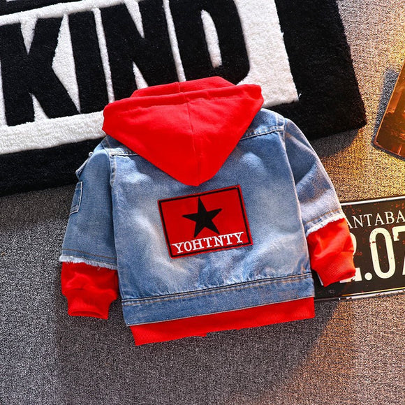 Chaqueta Denim para Niños - Primavera y Otoño