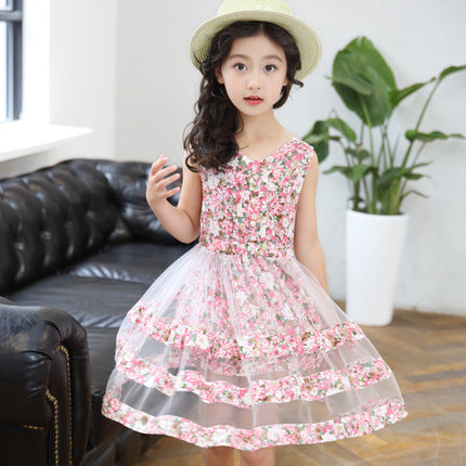 Vestido Floral de Danza para Niña - Colección Verano - Image 12