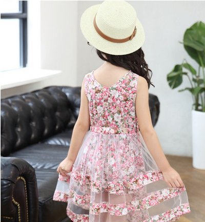 Vestido Floral de Danza para Niña - Colección Verano - Image 5