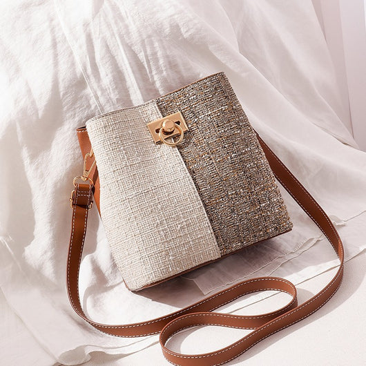 Bolso Bandolera Mujer Patchwork Premium - Cartera Mensajero de Lujo - Image 3