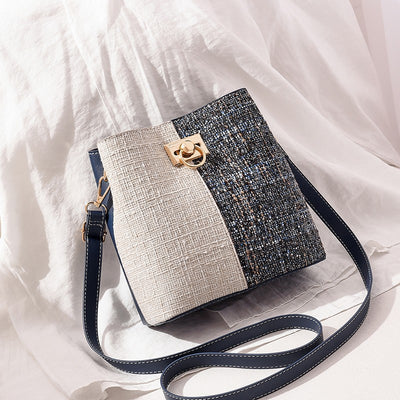Bolso Bandolera Mujer Patchwork Premium - Cartera Mensajero de Lujo - Image 4