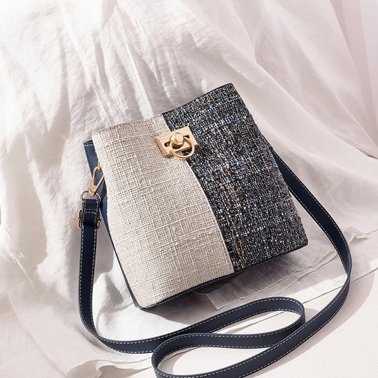 Bolso Bandolera Mujer Patchwork Premium - Cartera Mensajero de Lujo - Image 4