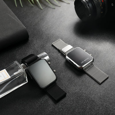 Reloj Digital LED Luminoso con Hebilla Magnética para Estudiantes y Profesionales - Image 13