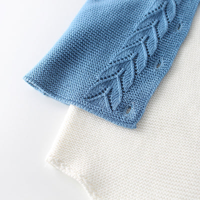 Conjunto de Abrigo Tejido para Bebé y Niño - Suéter de Lana Primavera Otoño - Image 6