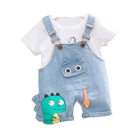 Conjunto Babero Dinosaurio para Bebé - Image 3