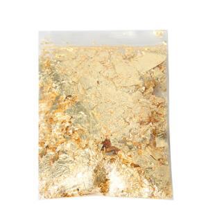 Láminas de Oro Decorativo para Nail Art - Fragmentos Brillantes - Image 19
