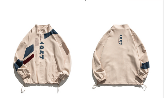Chaqueta Deportiva de Béisbol con Bloques de Color - Image 8