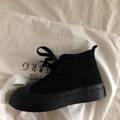 Zapatillas de Diseño Japonés Minimalista con Suela Gruesa - Image 3