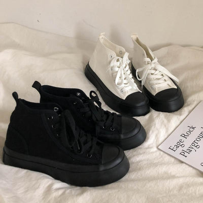 Zapatillas de Diseño Japonés Minimalista con Suela Gruesa