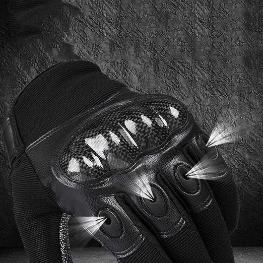 Guantes Tácticos Resistentes a Perforaciones - Dedos Completos y Medios - Image 4