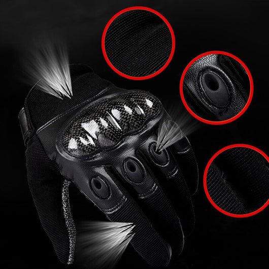 Guantes Tácticos Resistentes a Perforaciones - Dedos Completos y Medios - Image 5