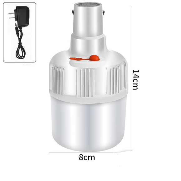 Lámpara Solar Recargable LED para Camping - Linterna Portátil 60W/80W/100W con Control Remoto