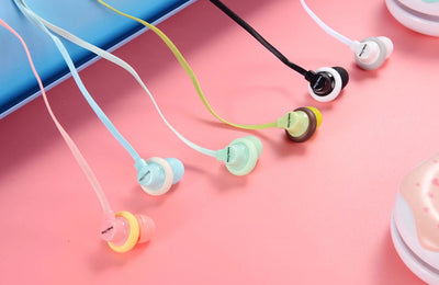 Auriculares Inalámbricos Macaron Q17 con Diseño Donut Cartoon - Image 13