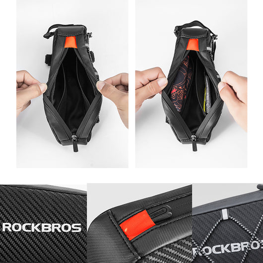 Bolsa Impermeable para Tubo Frontal de Bicicleta - Ideal para Ciclismo de Montaña y Ruta - Image 3