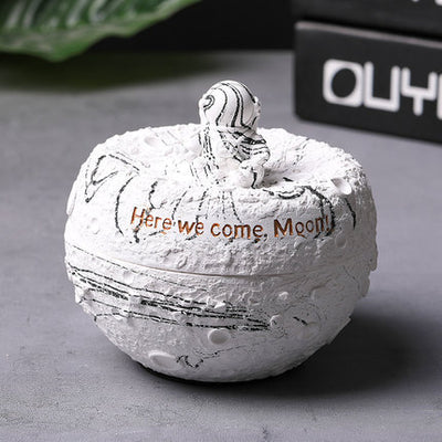 Cenicero Decorativo Luna Nórdico - Diseño Astronauta para Oficina y Hogar - Image 4