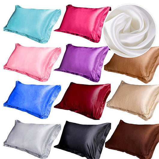 Funda de Almohada de Seda Satinada Premium - Comodidad Absoluta - Image 30