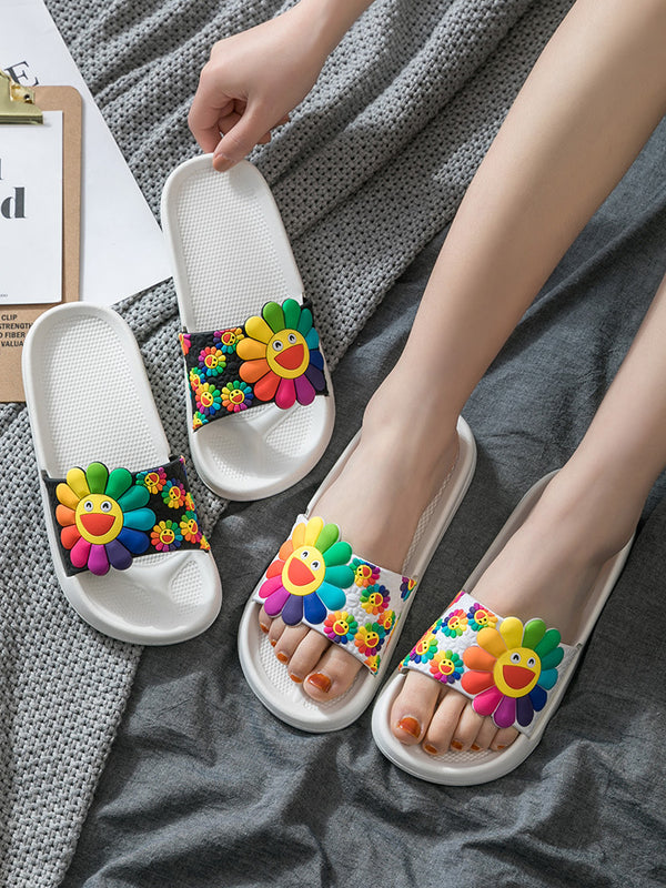 Pantuflas de Baño Mujer Suela Gruesa Antideslizante Silenciosas