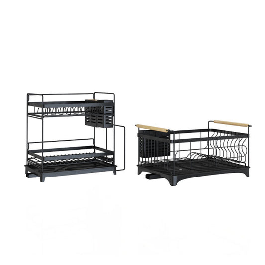 Escurridor de Platos en Acero Inoxidable con Organizador de Cocina - Image 2