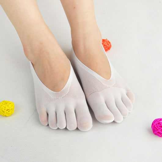 Calcetines Ultradelgados de Dedos Separados para Mujer - Diseño Minimalista Cuatro Estaciones - Image 30