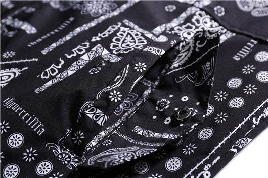 Chamarra Hoodie Estampado Étnico Oversized para Hombre - Diseño Casual Trendy - Image 13