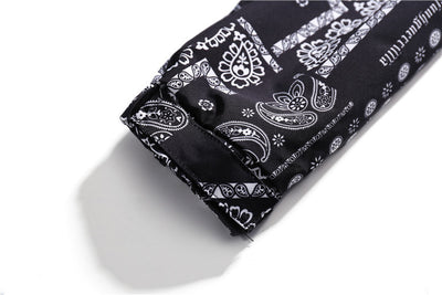 Chamarra Hoodie Estampado Étnico Oversized para Hombre - Diseño Casual Trendy - Image 16