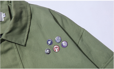 Chaqueta de Trabajo Retro Multi-bolsillos para Hombre - Estilo Urbano Holgado - Image 11