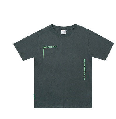 Camiseta Beedee Manga Corta Original - Estampado Letras Grandes Algodón Premium