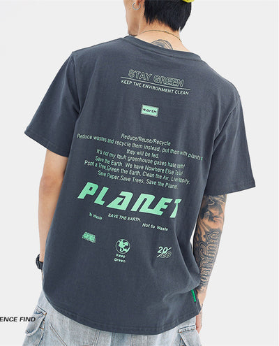 Camiseta Beedee Manga Corta Original - Estampado Letras Grandes Algodón Premium - Image 8