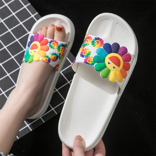 Pantuflas de Baño Mujer Suela Gruesa Antideslizante Silenciosas - Image 5
