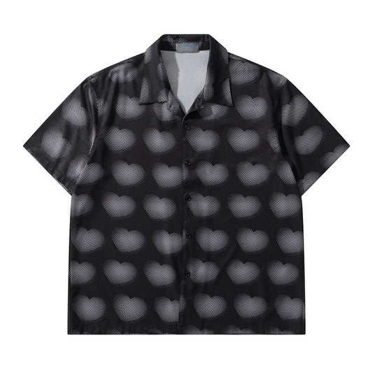 Playera Estampada American Street Funeral Love - Manga Corta TideBrand