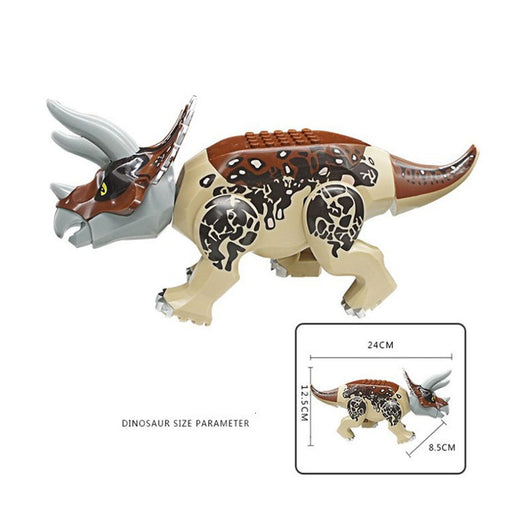 Set de Bloques de Construcción Dinosaurios - Dragón Tricerátops Bolsa Juguete Grande Armable - Image 5