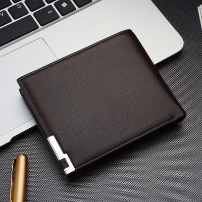 Billetera Pequeña de Cuero para Hombre - Tarjetero Elegante - Image 3