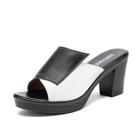 Sandalias de Tacón Grueso para Mujer - Comodidad y Estilo - Image 6