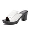 Sandalias de Tacón Grueso para Mujer - Comodidad y Estilo