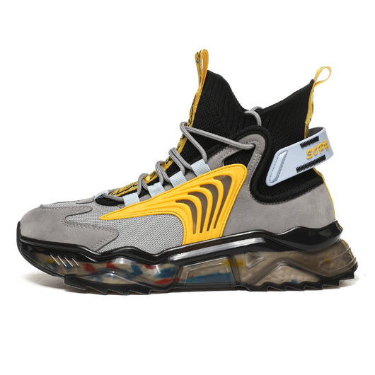 Zapatillas de Baloncesto Flyknit Mesh Talla Grande - Comodidad y Estilo Casual - Image 5