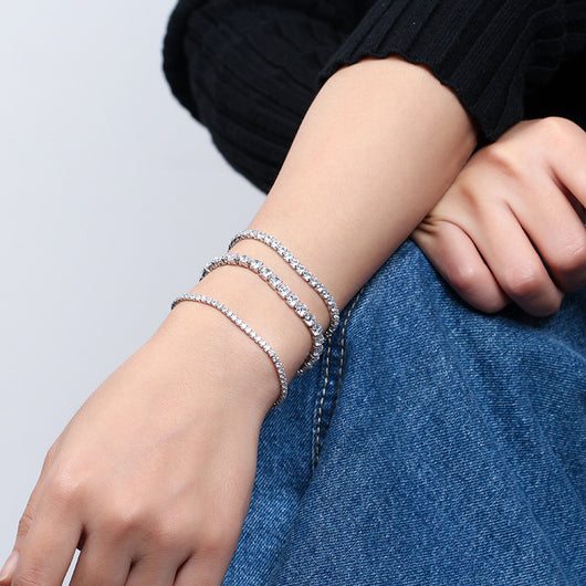 Pulsera de Tenis en Plata 925 - Image 33