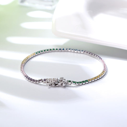 Pulsera de Tenis en Plata 925 - Image 37
