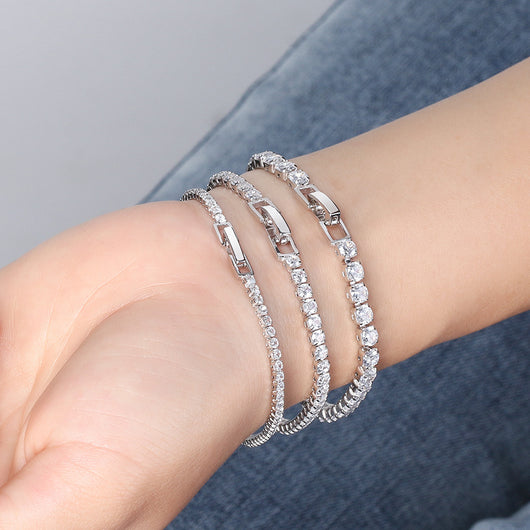 Pulsera de Tenis en Plata 925 - Image 35