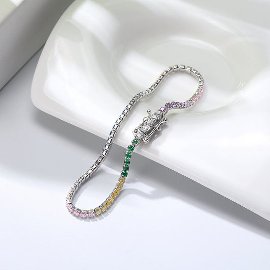 Pulsera de Tenis en Plata 925 - Image 38
