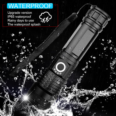 Linterna LED XHP90 USB Recargable con Zoom y Enfoque Ajustable - Image 15