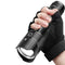 Linterna LED XHP90 USB Recargable con Zoom y Enfoque Ajustable