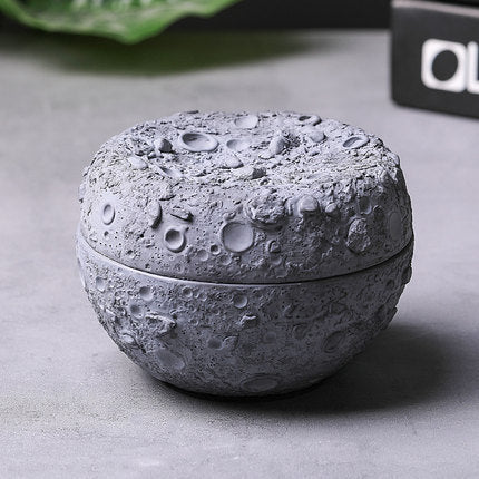 Cenicero Decorativo Luna Nórdico - Diseño Astronauta para Oficina y Hogar - Image 9